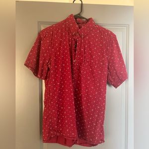 Men’s medium button up short sleeve
